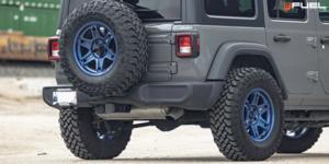 Jeep Wrangler with Fuel 1-Piece Wheels Slayer - D839